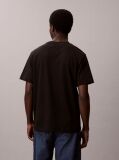 Black Chest Pocket Badge T-shirt  Men