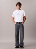 White Relaxed Logo Appliqué T-shirt  Men