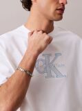 White Relaxed Logo Appliqué T-shirt  Men