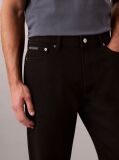 Black Regular Straight Black Jeans  Men