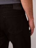 Black Regular Straight Black Jeans  Men