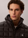 Black Ultra Light Quilted Puffer Gilet  Men