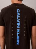 Μαύρο T-Shirt Με Washed Φινίρισμα Και Γραφικό Λογότυπο  Άνδρας