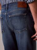 Denim Faded Classic Tapered Jeans  Men