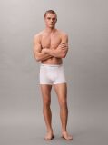 White 3 Pack Relaxed Dart Trunks - Icon Cotton Stretch  Men