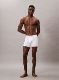 White 3 Pack Boxer Briefs - Icon Cotton Stretch  Men
