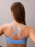 Blue Bandeau Bralette - Heritage Classic Cotton  Women