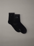 Black 2 Pack Short Socks  Women