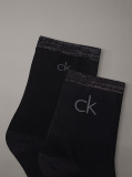 Black 2 Pack Short Socks  Women