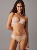 Beige Strapless Bra - Perfectly Fit  Women