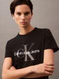 Black Monogram T-shirt  Women