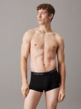 Black 3 Pack Low Rise Trunks - Micro Stretch Wicking  Men