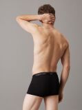 Black 3 Pack Low Rise Trunks - Micro Stretch Wicking  Men