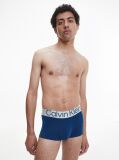 Multi 3 Pack Low Rise Trunks - Steel Micro  Men