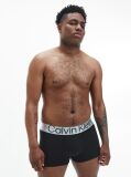 Multi 3 Pack Low Rise Trunks - Steel Micro  Men