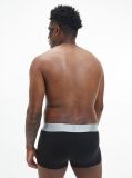 Multi 3 Pack Low Rise Trunks - Steel Micro  Men