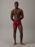 Red Low Rise Trunks - CK Black  Men