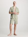 Green Pyjama Shorts - CK Black  Men