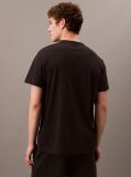 Μαύρο Lounge Κοντομάνικο T-shirt  Άνδρας