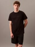 Μαύρο Lounge Κοντομάνικο T-shirt  Άνδρας