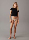 Beige Thong - Modern Logo  Women
