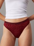 Red Lace Brazilian Briefs  Women