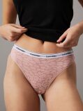Pink Lace Brazilian Briefs  Women
