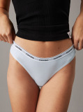 Blue Brazilian Briefs - Modern Logo  Women