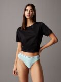 Blue Brazilian Briefs - Modern Logo  Women