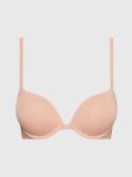 Grey Plunge Push-Up Bra - Perfectly Fit  Women