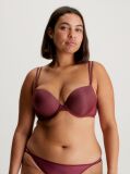 Red Push Up Bra - Sheer Marquisette  Women
