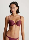 Red Push Up Bra - Sheer Marquisette  Women