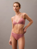 Pink Bikini Briefs - Tonal Logo  Women