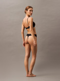 Black Thong - Tonal Logo  Women