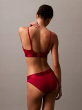 Red Bikini Briefs - Modern Cotton  Women