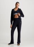 Μαύρο Crop Hoodie Με Φερμουάρ  Γυναίκα