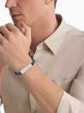 Blue Magnify Bracelet  Men