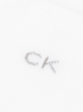 White CK Men Sock 2P  Men