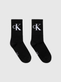 Black 2 Pack Crew Socks  Women