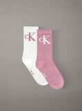 Multi 2 Pack Crew Socks  Women