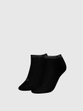 Black 2 Pack Short Socks  Women