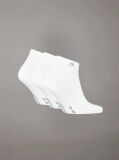 White 3 Pack  Sneaker Socks   Men