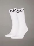 White 2 Pack Crew Socks   Men