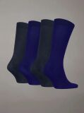 Blue 4 Pack Classic Socks Gift Set  Men