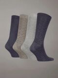 Multi 4 Pack Classic Socks Gift Set  Men
