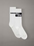 White 2 Pack Crew Socks  Men