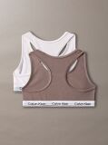 Multi 2 Pack Girls Bralettes - Icon Cotton Stretch  Girls