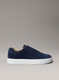 Μπλε Δερμάτινα Sneakers  Άνδρας