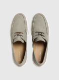 Green Leather Boat Shoes  Men