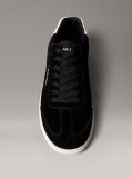 Μαύρο Σουέτ Sneakers  Άνδρας